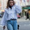 Mặc đẹp với quần jeans cạp cao