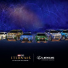 BST xe Lexus dựa theo ý tưởng “Eternals” của Marvel