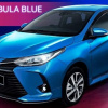 Toyota Vios 2022 có thêm màu ngoại thất xanh dương