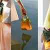 Túi xách làm bằng vỏ hoa quả: Đẹp, độc, điệu