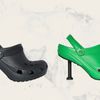 Mẫu giày crocs cao gót mới của Balenciaga bị chê “thảm họa”