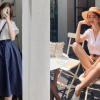 Gợi ý hay ho cho nàng yêu thích áo sơ mi tay ngắn