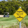 Bên trong sân golf duy nhất có hồ cá mập hung tợn nguy hiểm nhất thế giới
