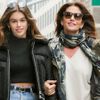 Bí quyết phối áo khoác đẹp như con gái siêu mẫu Cindy Crawford