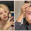 Kẻ mắt neon rực rỡ như Hailey Bieber và Rosé