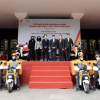 Honda Việt Nam phối hợp với Bưu Điện Việt Nam triển khai thí điểm dự án sử dụng xe điện giao hàng