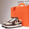 Cận cảnh đôi sneakers Louis Vuitton x Nike “Air Force 1” được thiết kế bởi Virgil Abloh