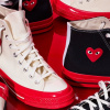 COMME des GARÇONS PLAY x Converse trở lại với dấu ấn đế đỏ