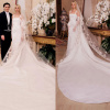 Cặp “vợ chồng son” Nicola Peltz và Brooklyn Beckham trong lễ cưới