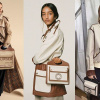 Vẻ đẹp Anh thanh lịch từ túi xách Burberry “Canvas Story”