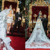 Lễ cưới của Kourtney Kardashian với Travis: Xu hướng váy cưới siêu nhỏ