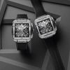 Nghệ thuật kết hợp đá quý giúp đồng hồ Hublot Square Bang Unico đắt đỏ