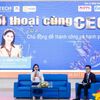 Doanh nhân Lê Hồng Thuỷ Tiên tham gia chương trình Đối thoại cùng CEO tại HUTECH