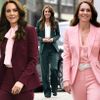 Công nương Kate Middleton đầy quyền lực với những bộ suit