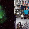 Người yêu thiên văn thích thú trước "cây thông Noel giữa ngân hà" được NASA công bố