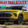 Xem nhanh mẫu SUV cỡ nhỏ Chevrolet Trailblazer 2024 vừa ra mắt, đẹp từ ngoài vào trong