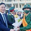 Hào hứng trong ngày nhập ngũ tại tỉnh Ninh Thuận, Khánh Hòa, Đà Nẵng, Quảng Nam