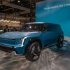 Xe điện Kia EV9 concept với lớp ngụy trang trước khi ra mắt năm 2023