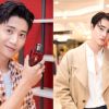 Nhâm Phương Nam và Tôn Kinh Lâm trong buổi ra mắt của Polo Red Parfum