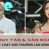 Làn Sóng Xanh 2023: Bộ đôi Văn Mai Hương, Tăng Duy Tân "công phá" loạt giải thưởng danh giá