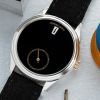 Đồng hồ Andersen Genève Jumping Hours Black Jade Stone cực tối giản