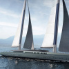 Royal Huisman công bố concept siêu du thuyền buồm WING 100 dài 100m