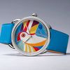 Khám phá bức tiểu hoạ chim toucan kỳ bí trên mẫu đồng hồ Arceau từ Hermès