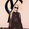 Rosé diện váy xuyên thấu dự show Saint Laurent Thu Đông 2024