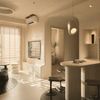 Căn hộ 79 m2 sơn hiệu ứng 70% diện tích để giống hang tự nhiên