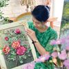 Làm tranh phù điêu hoa dành tặng ngày Quốc tế Phụ nữ 8/3
