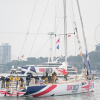 Mãn nhãn cảnh đoàn đua thuyền buồm Clipper Race diễu hành quanh vịnh Hạ Long
