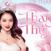 Hình ảnh hoa hậu Thanh Thủy trên trang chủ Hoa hậu Quốc tế gây chú ý