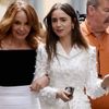 Lily Collins diện trang phục SIXDO của Đỗ Mạnh Cường quay phim "Emily in Paris"