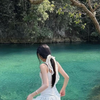 Dòng suối ở miền Bắc được ví là ''trái tim xanh'' giữa núi rừng: Nước màu xanh ngọc nhìn được tới đáy, giới trẻ ùn ùn kéo đến check-in