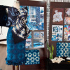 Shibori: Sắc chàm giản dị trong không gian sống