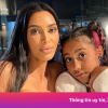 Con gái Kim Kardashian gây chú ý