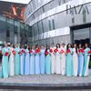 Dàn Hoa Hậu Quốc Tế Miss Cosmo 2025 rạng ngời trong tà áo dài Việt Nam