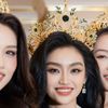 Hoa hậu Yến Nhi đọ sắc 4 á hậu