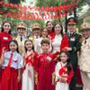 Hoa hậu Tiểu Vy, Lương Thùy Linh, Bảo Ngọc đồng diễn “Khí phách Việt Nam” tại sự kiện A80
