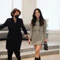 jisoo tại xưởng may dior