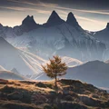 Ngắm nhìn kiệt tác thiên nhiên chuyển sắc thu tại vùng núi Alps