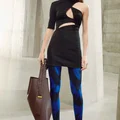 stella mccartney áo cut out phối quần legging