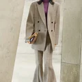 stella mccartney suit quần ống loe