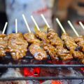 satay thịt lợn
