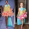 Hai mẹ con tái hiện váy hiệu từ vật liệu gần gũi-11