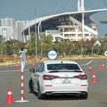 Khu vực lái thử các dòng xe của Honda