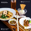 Ẩm thực mang đặc trưng của các vùng đất được phục vụ trên du thuyền với phong cách sang trọng.
