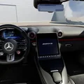 Trên các mẫu xe nhỏ gọn của Mercedes-AMG trước đây, động cơ M139 4 xi-lanh không có hệ thống tăng áp khí thải điện sẽ được đặt theo chiều ngang. Còn ở SL 43, động cơ M139 được đặt theo chiều dọc.