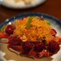 Gỏi bưởi thanh long đỏ