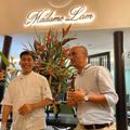 Chef Nguyễn Như Cường (trái) tại Madam Lam